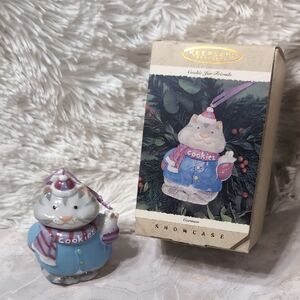 Hallmark 1996 Keepsake Ornament Cookie Jar Friends Carmen Cat Showcase